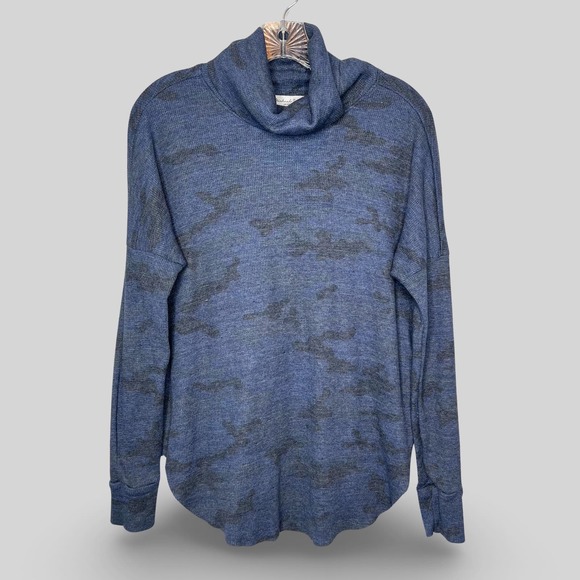 Michael Stars Tops - Michael Stars Thermal Turtleneck (Camo)